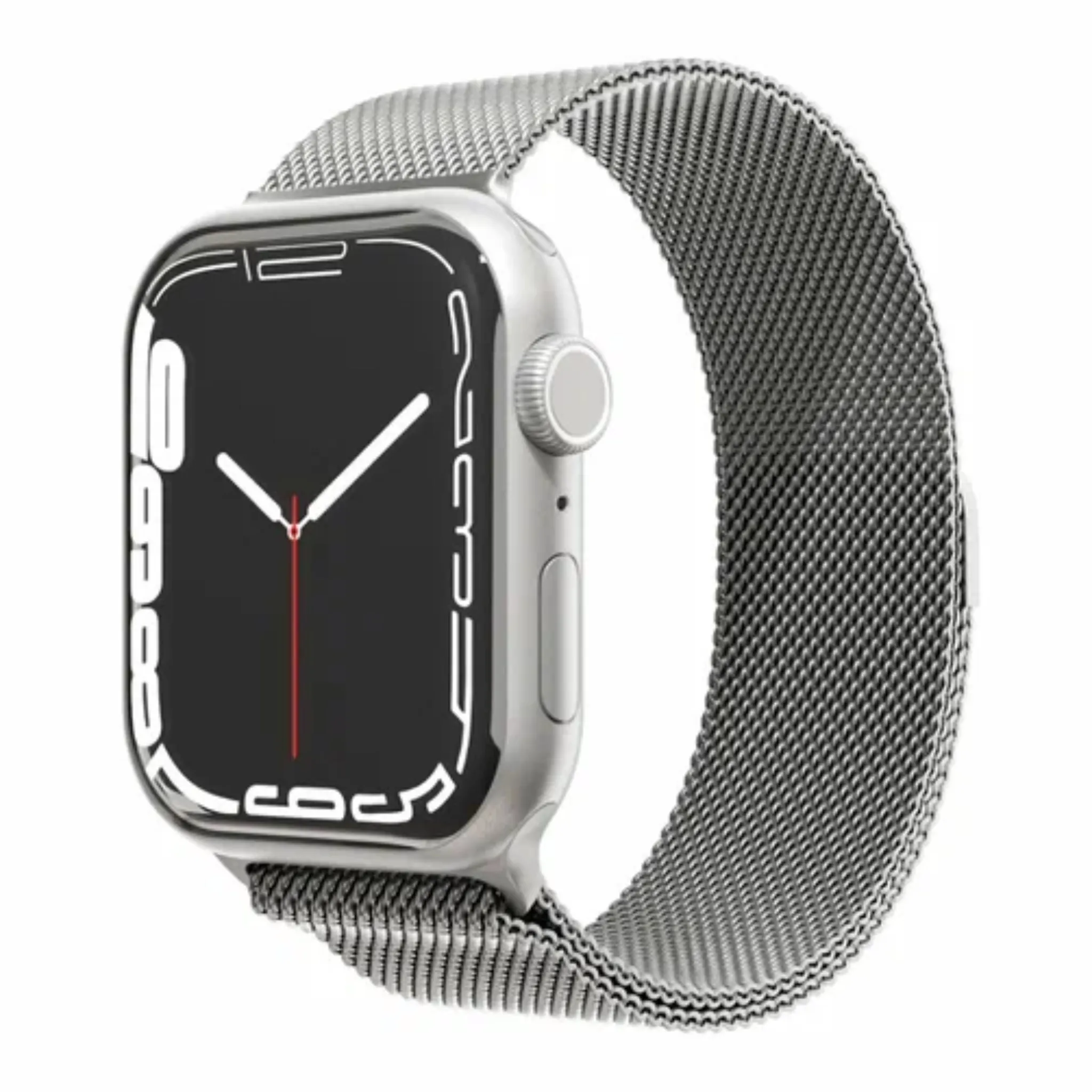 Ремешок из нержавеющей стали "vlp" для Apple Watch 42/44/45, серебристый