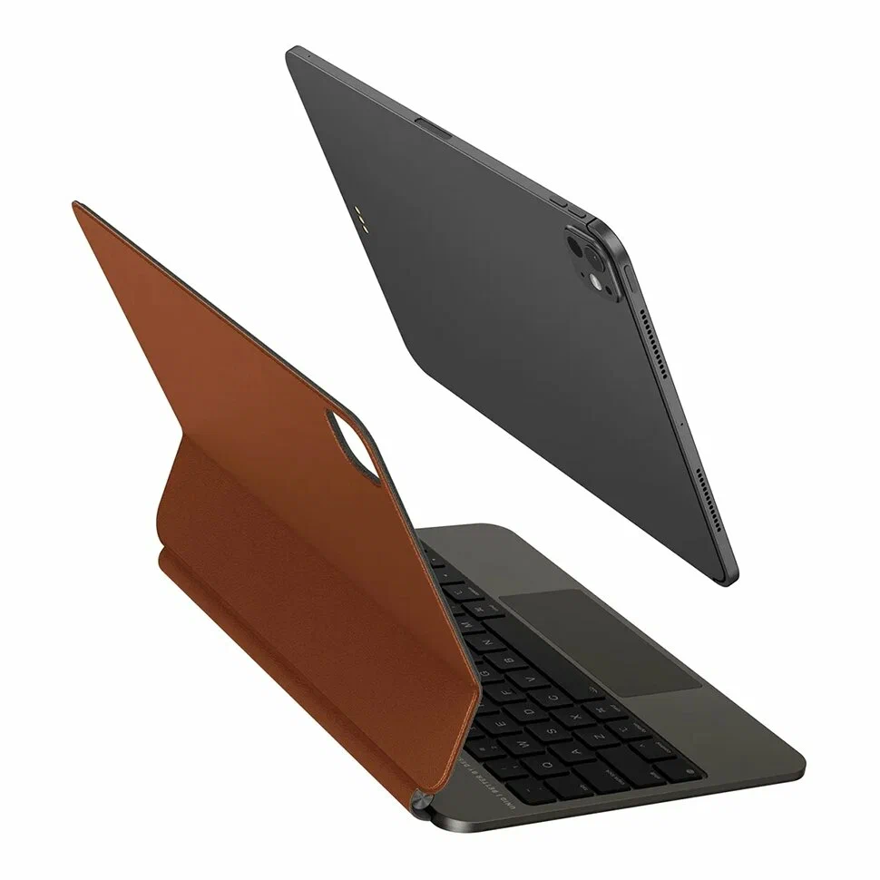 Беспроводная клавиатура Uniq VENNO Pro iPad Air 11 (2024/25), карамель
