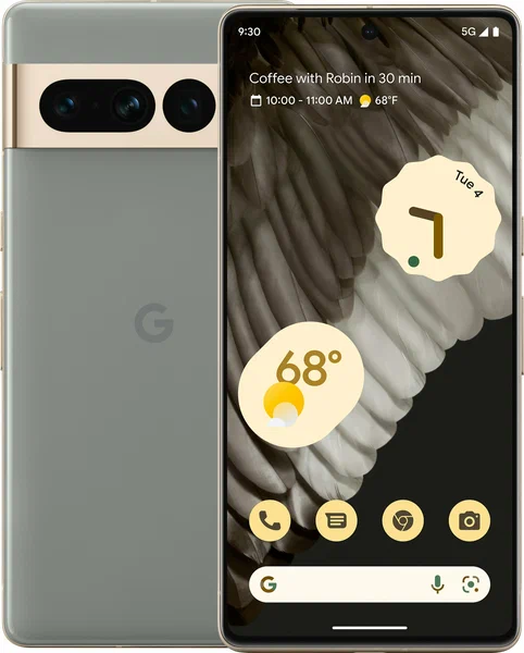 Смартфон Google Pixel 7 Pro 12/512 ГБ, титановый серый